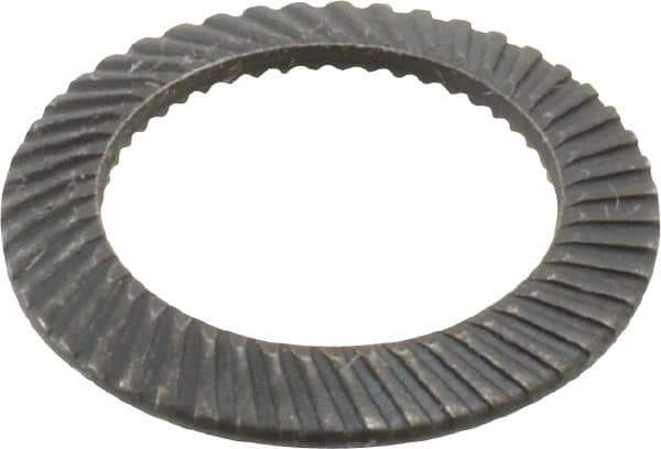 Value Collection - 3/8" Bolt, 0.413" ID, Steel, Belleville Disc Spring - 0.63" OD - Exact Tool & Supply
