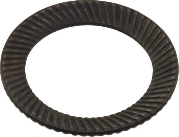 Value Collection - 7/8" Bolt, 29/32" ID, Steel, Belleville Disc Spring - 1.299" OD - Exact Tool & Supply
