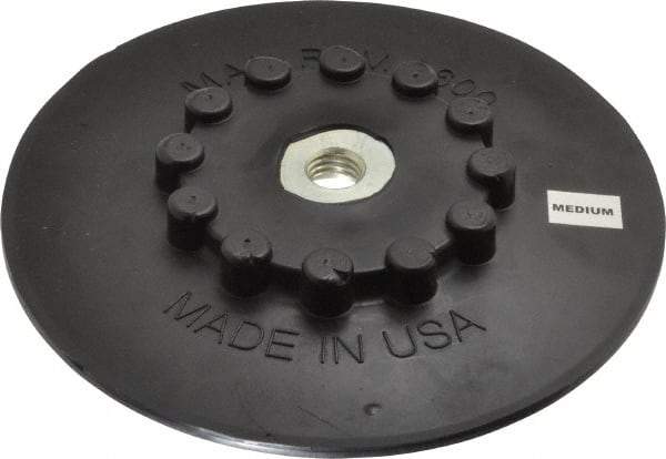 Norton - 7" Diam Quick-Change Type S Disc Backing Pad - Medium Density, 8,600 RPM, Speed-Lok Compatible - Exact Tool & Supply