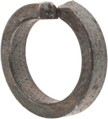 Value Collection - 1/4", 0.255" ID, 0.078" Thick High Collar Split Lock Washer - Steel, Uncoated, 0.255" Min ID, 0.263" Max ID, 0.365" Max OD - Exact Tool & Supply