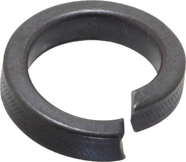 Value Collection - 5/8", 0.635" ID, 0.203" Thick High Collar Split Lock Washer - Steel, Uncoated, 0.635" Min ID, 0.65" Max ID, 0.923" Max OD - Exact Tool & Supply