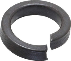 Value Collection - 5/8", 0.635" ID, 0.203" Thick High Collar Split Lock Washer - Steel, Uncoated, 0.635" Min ID, 0.65" Max ID, 0.923" Max OD - Exact Tool & Supply