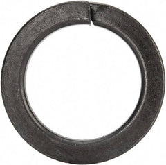 Value Collection - 7/8", 0.887" ID, 0.234" Thick High Collar Split Lock Washer - Steel, Uncoated, 0.887" Min ID, 0.905" Max ID, 1.296" Max OD - Exact Tool & Supply