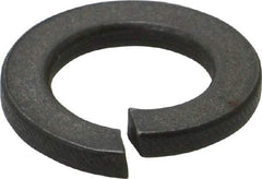 Value Collection - M14, 14.2mm ID, 3mm Thick Split Lock Washer - Steel, Uncoated, 14.2mm Min ID, 14.7mm Max ID, 24.1mm Max OD - Exact Tool & Supply
