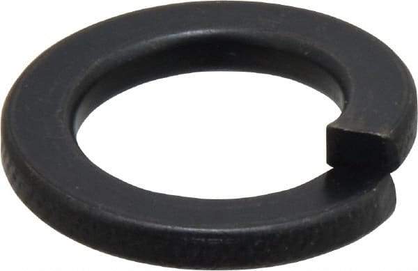 Value Collection - M20, 20.2mm ID, 4mm Thick Split Lock Washer - Steel, Uncoated, 20.2mm Min ID, 21.2mm Max ID, 33.6mm Max OD - Exact Tool & Supply