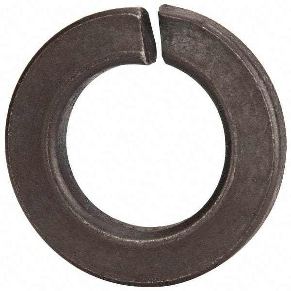 Value Collection - 9/16", 0.564" ID, 0.141" Thick Split Lock Washer - Steel, Uncoated, 0.564" Min ID, 0.574" Max ID, 0.965" Min OD, 0.971" Max OD - Exact Tool & Supply