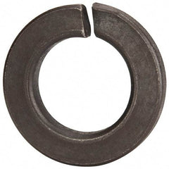 Value Collection - 9/16", 0.564" ID, 0.141" Thick Split Lock Washer - Steel, Uncoated, 0.564" Min ID, 0.574" Max ID, 0.965" Min OD, 0.971" Max OD - Exact Tool & Supply