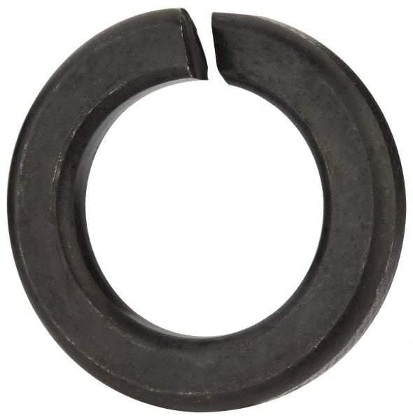Value Collection - 1-1/8", 1.129" ID, 0.281" Thick Split Lock Washer - Steel, Uncoated, 1.129" Min ID, 1.153" Max ID, 1.847" Min OD, 1.853" Max OD - Exact Tool & Supply