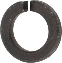 Value Collection - 1-1/4", 1.254" ID, 0.312" Thick Split Lock Washer - Steel, Uncoated, 1.254" Min ID, 1.28" Max ID, 2.036" Min OD, 2.045" Max OD - Exact Tool & Supply