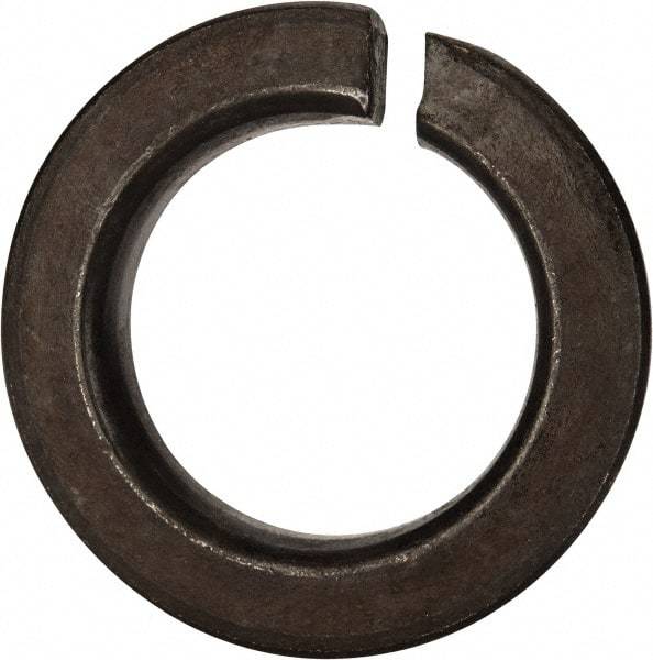 Value Collection - 1-1/2", 1.504" ID, 3/8" Thick Split Lock Washer - Steel, Uncoated, 1.504" Min ID, 1.534" Max ID, 2.419" Min OD, 2.43" Max OD - Exact Tool & Supply