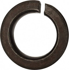 Value Collection - 1-1/2", 1.504" ID, 3/8" Thick Split Lock Washer - Steel, Uncoated, 1.504" Min ID, 1.534" Max ID, 2.419" Min OD, 2.43" Max OD - Exact Tool & Supply