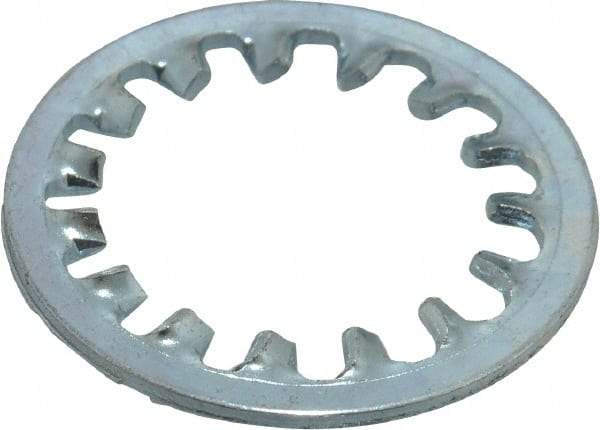 Value Collection - 3/4" Screw, 0.795" ID, Steel Internal Tooth Lock Washer - 1.245" OD, Zinc-Plated, Grade 2 - Exact Tool & Supply
