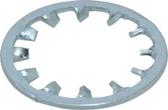 Value Collection - 7/8" Screw, 0.927" ID, Steel Internal Tooth Lock Washer - 1.41" OD, Zinc-Plated, Grade 2 - Exact Tool & Supply