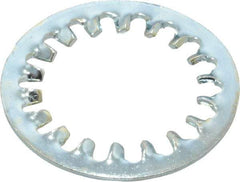 Value Collection - 1-1/4" Screw, 1.325" ID, Steel Internal Tooth Lock Washer - 1.975" OD, Zinc-Plated, Grade 2 - Exact Tool & Supply