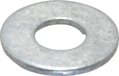 Value Collection - 3/8" Screw, Steel USS Flat Washer - 7/16" ID x 1" OD, 5/64" Thick, Galvanized Finish - Exact Tool & Supply