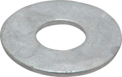 Value Collection - 3/4" Screw, Steel USS Flat Washer - 13/16" ID x 2" OD, 5/32" Thick, Galvanized Finish - Exact Tool & Supply