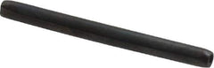 Made in USA - 1/16" Diam x 3/4" Long Coiled Spring Pin - Grade 1070-1090 Alloy Steel, Black Oxide Finish - Exact Tool & Supply