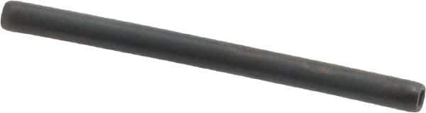 Made in USA - 1/16" Diam x 7/8" Long Coiled Spring Pin - Grade 1070-1090 Alloy Steel, Black Oxide Finish - Exact Tool & Supply