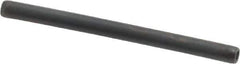 Made in USA - 1/16" Diam x 7/8" Long Coiled Spring Pin - Grade 1070-1090 Alloy Steel, Black Oxide Finish - Exact Tool & Supply