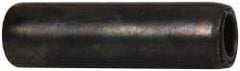 Made in USA - 3/32" Diam x 5/16" Long Coiled Spring Pin - Grade 1070-1090 Alloy Steel, Black Oxide Finish - Exact Tool & Supply