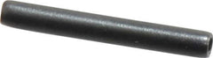 Made in USA - 3/32" Diam x 3/4" Long Coiled Spring Pin - Grade 1070-1090 Alloy Steel, Black Oxide Finish - Exact Tool & Supply