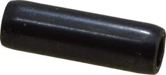 Made in USA - 3/16" Diam x 5/8" Long Coiled Spring Pin - Grade 1070-1090 Alloy Steel, Black Oxide Finish - Exact Tool & Supply