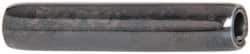 Made in USA - 3/16" Diam x 1" Long Coiled Spring Pin - Grade 1070-1090 Alloy Steel, Black Oxide Finish - Exact Tool & Supply