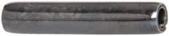 Made in USA - 3/16" Diam x 1" Long Coiled Spring Pin - Grade 1070-1090 Alloy Steel, Black Oxide Finish - Exact Tool & Supply