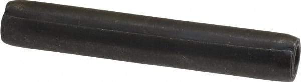 Made in USA - 5/16" Diam x 2" Long Coiled Spring Pin - Grade 1070-1090 Alloy Steel, Black Oxide Finish - Exact Tool & Supply