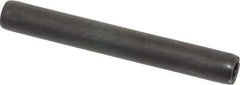 Value Collection - 5/16" Diam x 2-1/2" Long Coiled Spring Pin - Grade 1070-1090 Alloy Steel, Black Oxide Finish - Exact Tool & Supply