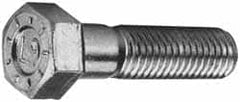 Made in USA - 7/8-9 UNC, 3" Length Under Head Hex Head Cap Screw - Exact Tool & Supply