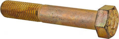Made in USA - 1-8 UNC, 6" Length Under Head, Hex Head Cap Screw - Exact Tool & Supply