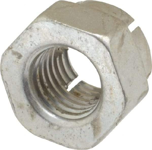 Flex-Loc - 5/16-24 UNJF Grade 2 Hex Lock Nut with Expanding Flex Top - Cadmium-Plated Finish, Meets Military Specifications - Exact Tool & Supply