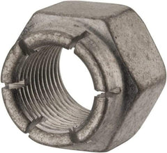 Flex-Loc - 5/8-18 UNJF Grade 2 Hex Lock Nut with Expanding Flex Top - 15/16" Width Across Flats, Cadmium-Plated Finish, Meets Military Specifications - Exact Tool & Supply