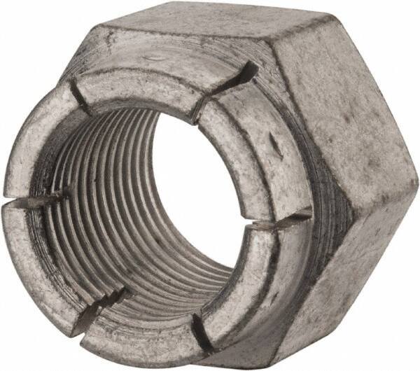 Flex-Loc - 3/4-16 UNJF Grade 2 Hex Lock Nut with Expanding Flex Top - Cadmium-Plated Finish, Meets Military Specifications - Exact Tool & Supply