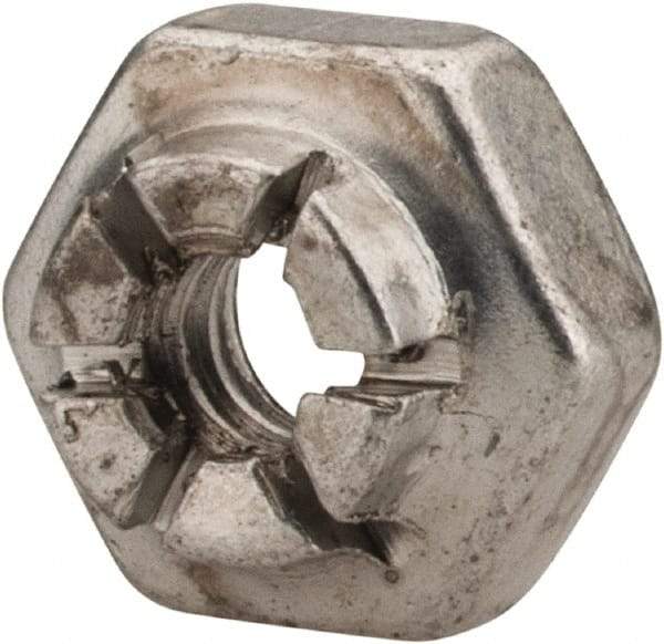 Flex-Loc - #4-40 UNJC Grade 2 Hex Lock Nut with Expanding Flex Top - Cadmium-Plated Finish, Meets Military Specifications - Exact Tool & Supply