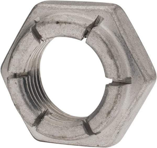 Flex-Loc - 5/8-18 UNJF Grade 2 Hex Lock Nut with Expanding Flex Top - Cadmium-Plated Finish, Meets Military Specifications - Exact Tool & Supply