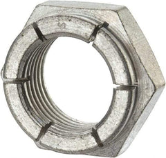 Flex-Loc - 7/8-14 UNJF Grade 2 Hex Lock Nut with Expanding Flex Top - Cadmium-Plated Finish, Meets Military Specifications - Exact Tool & Supply