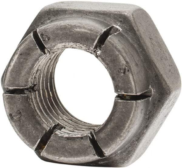 Flex-Loc - 5/16-24 UNJF 18-8 Hex Lock Nut with Expanding Flex Top - Uncoated, Meets Military Specifications - Exact Tool & Supply