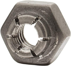 Flex-Loc - #10-24 UNJC 18-8 Hex Lock Nut with Expanding Flex Top - Uncoated, Meets Military Specifications - Exact Tool & Supply