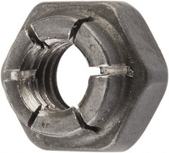 Flex-Loc - 1/4-20 UNC Grade 2 Hex Lock Nut with Expanding Flex Top - Exact Tool & Supply