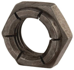 Flex-Loc - 3/4-10 UNC Grade 2 Hex Lock Nut with Expanding Flex Top - Uncoated, Meets Military Specifications - Exact Tool & Supply