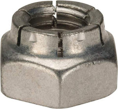 Flex-Loc - 5/8-11 UNC Grade 2 Heavy Hex Lock Nut with Expanding Flex Top - Cadmium-Plated Finish, Meets Military Specifications - Exact Tool & Supply