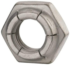 Flex-Loc - 5/8-11 UNC Grade 2 Heavy Hex Lock Nut with Expanding Flex Top - Cadmium-Plated Finish, Meets Military Specifications - Exact Tool & Supply