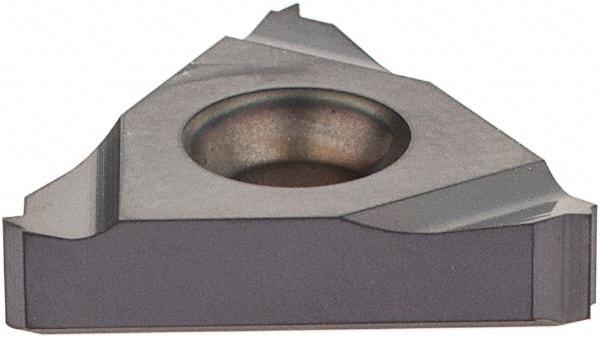 Iscar - 16ER External Right Hand 32 UN Laydown Threading Insert - Grade IC908, TiAlN Coated Carbide, 9.53mm Inscribed Circle - Exact Tool & Supply