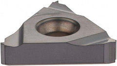 Iscar - 16ER External Right Hand 32 UN Laydown Threading Insert - Grade IC908, TiAlN Coated Carbide, 9.53mm Inscribed Circle - Exact Tool & Supply