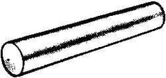 Value Collection - Size 3, 0.1722" Small End Diam, 0.219" Large End Diam, Uncoated Steel Taper Pin - Grade C-12L14, 2-1/4" OAL, 2-1/4 Pin Length - Exact Tool & Supply