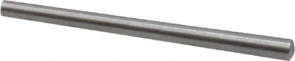 Value Collection - Size 6/0, 0.0572" Small End Diam, 0.078" Large End Diam, Uncoated Steel Taper Pin - Grade C-12L14, 1" OAL, 1 Pin Length - Exact Tool & Supply