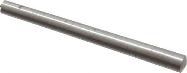 Value Collection - Size 5/0, 0.0732" Small End Diam, 0.094" Large End Diam, Uncoated Steel Taper Pin - Grade C-12L14, 1" OAL, 1 Pin Length - Exact Tool & Supply