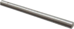 Value Collection - Size 5/0, 0.0732" Small End Diam, 0.094" Large End Diam, Uncoated Steel Taper Pin - Grade C-12L14, 1" OAL, 1 Pin Length - Exact Tool & Supply
